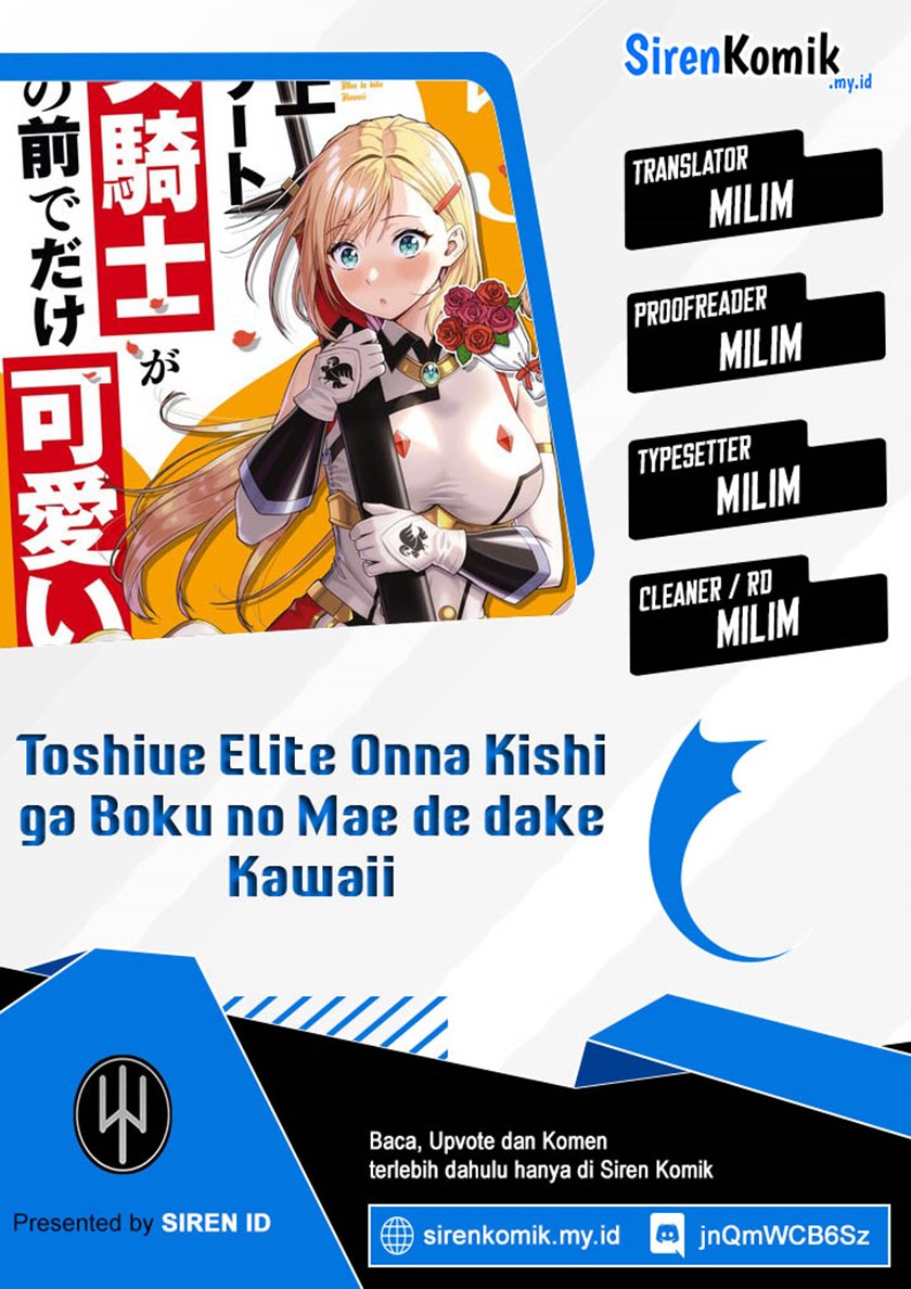 Toshiue Elite Onna Kishi ga Boku no Mae de Dake Kawaii chapter 12
